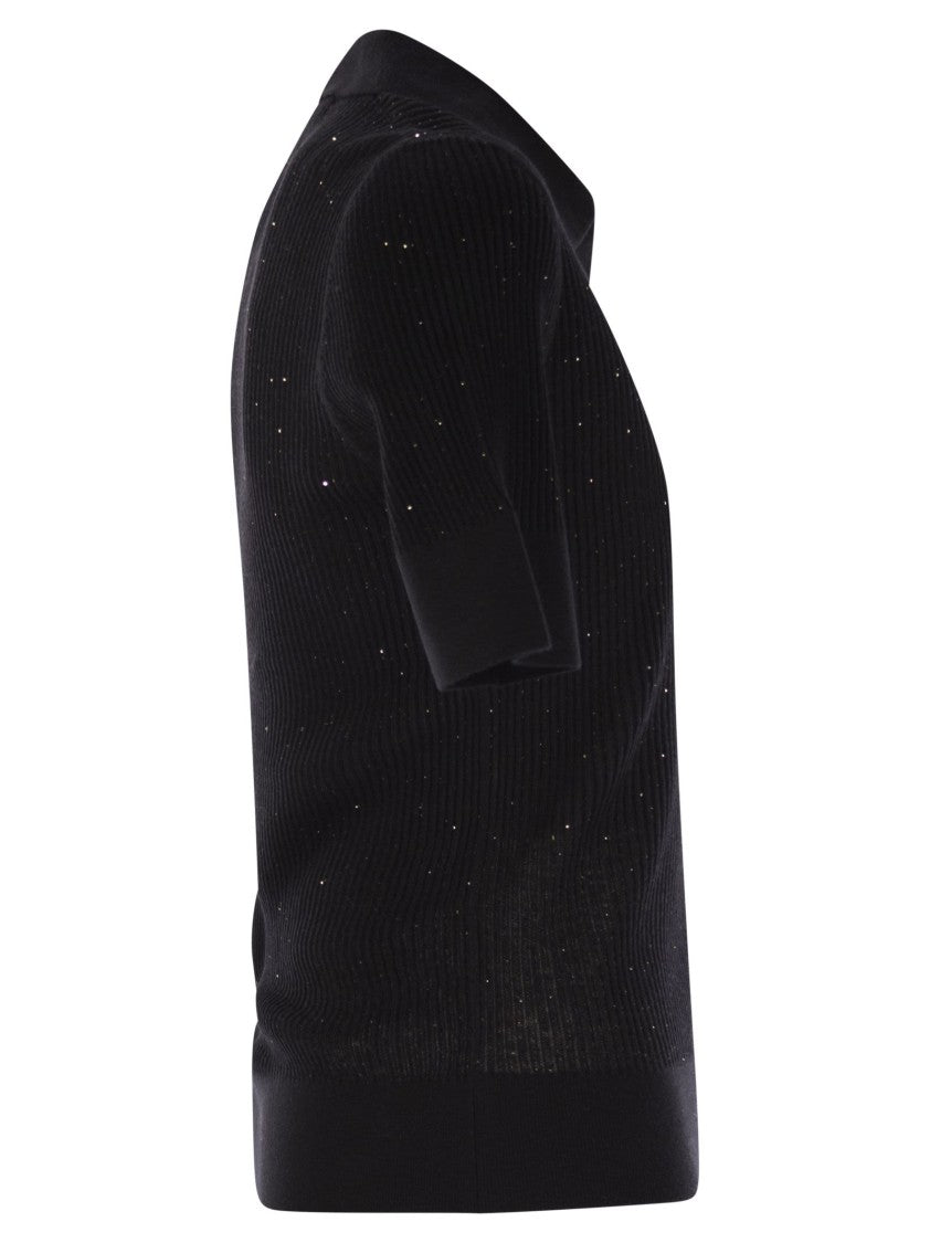 Max Mara Uberta - Wool And Silk Polo Shirt