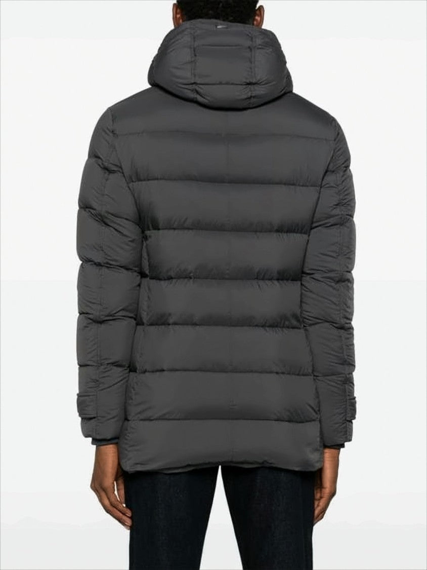 Herno Matte-Finish Quilted Padded Jacket With Adjustable Cuffs