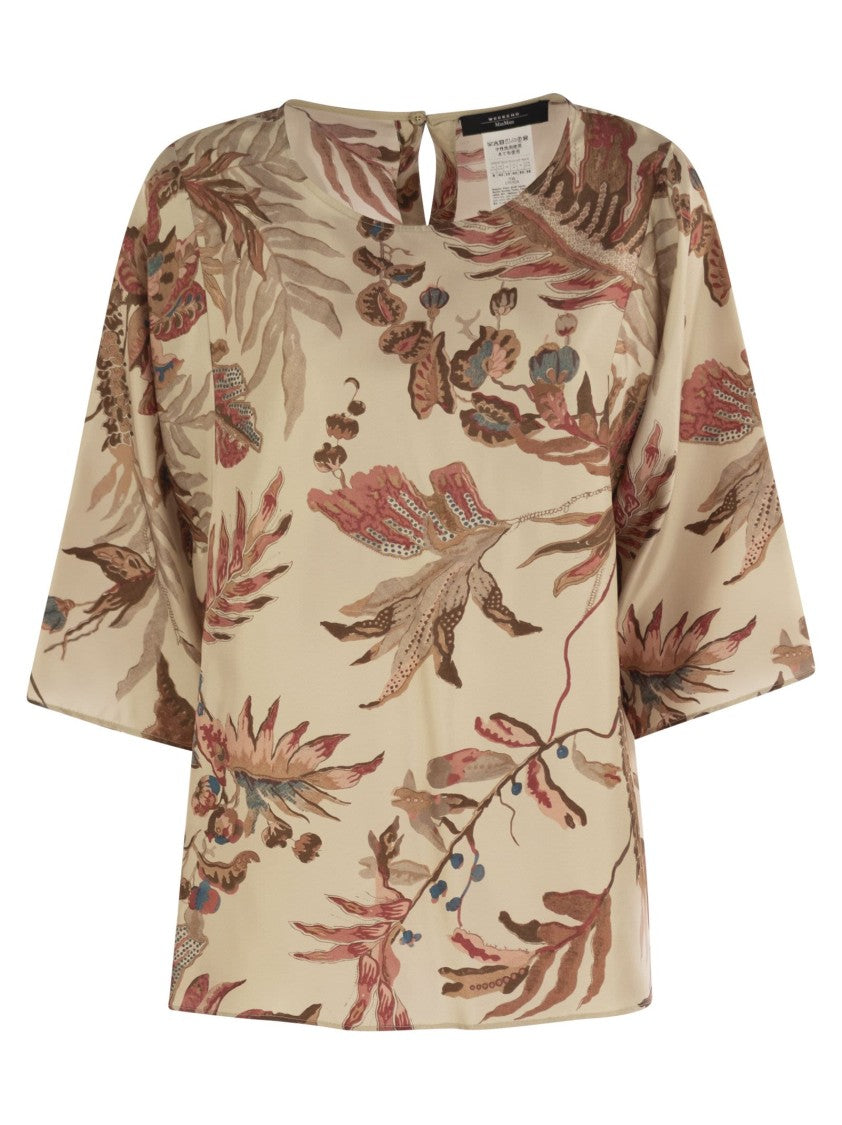 Max Mara Filippo - Printed Silk Soft Blouse