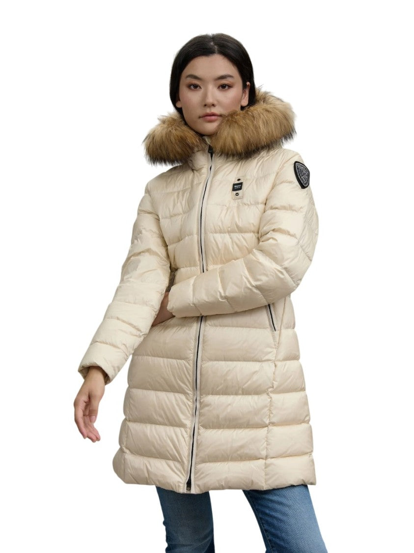 Blauer Quilted Long Coat
