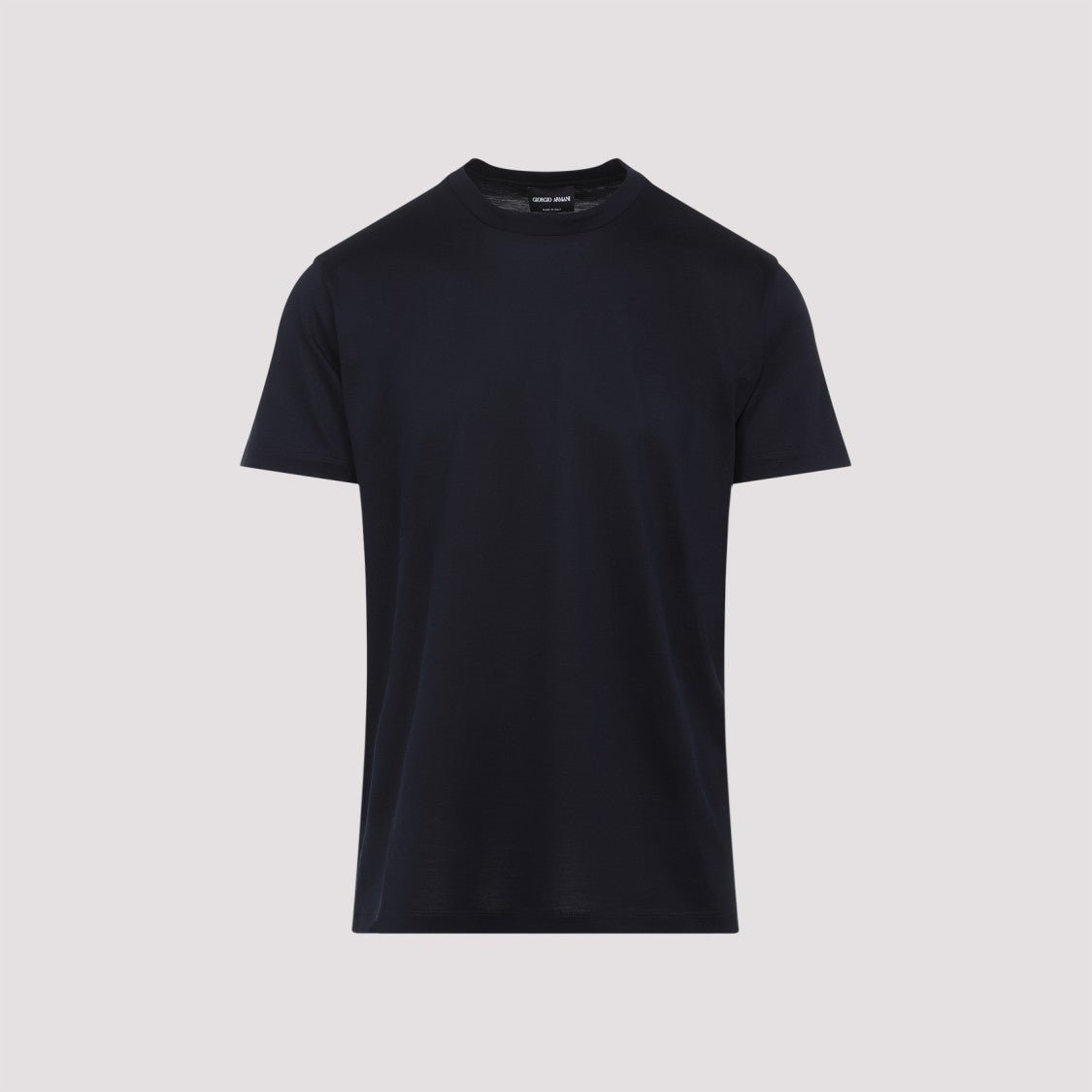 Giorgio Armani Blue Silk T-Shirt