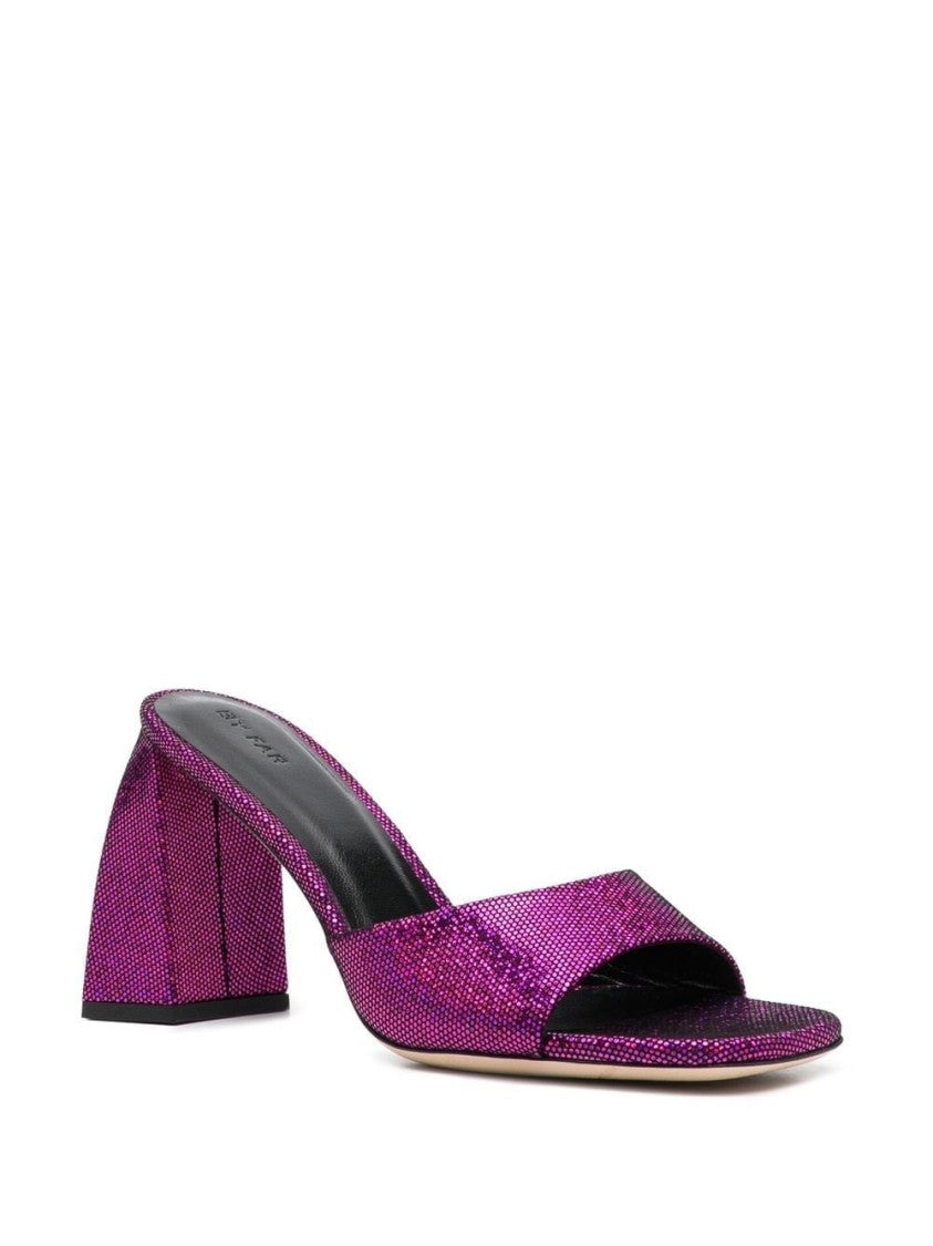 By Far Michele Disco Leather Mules