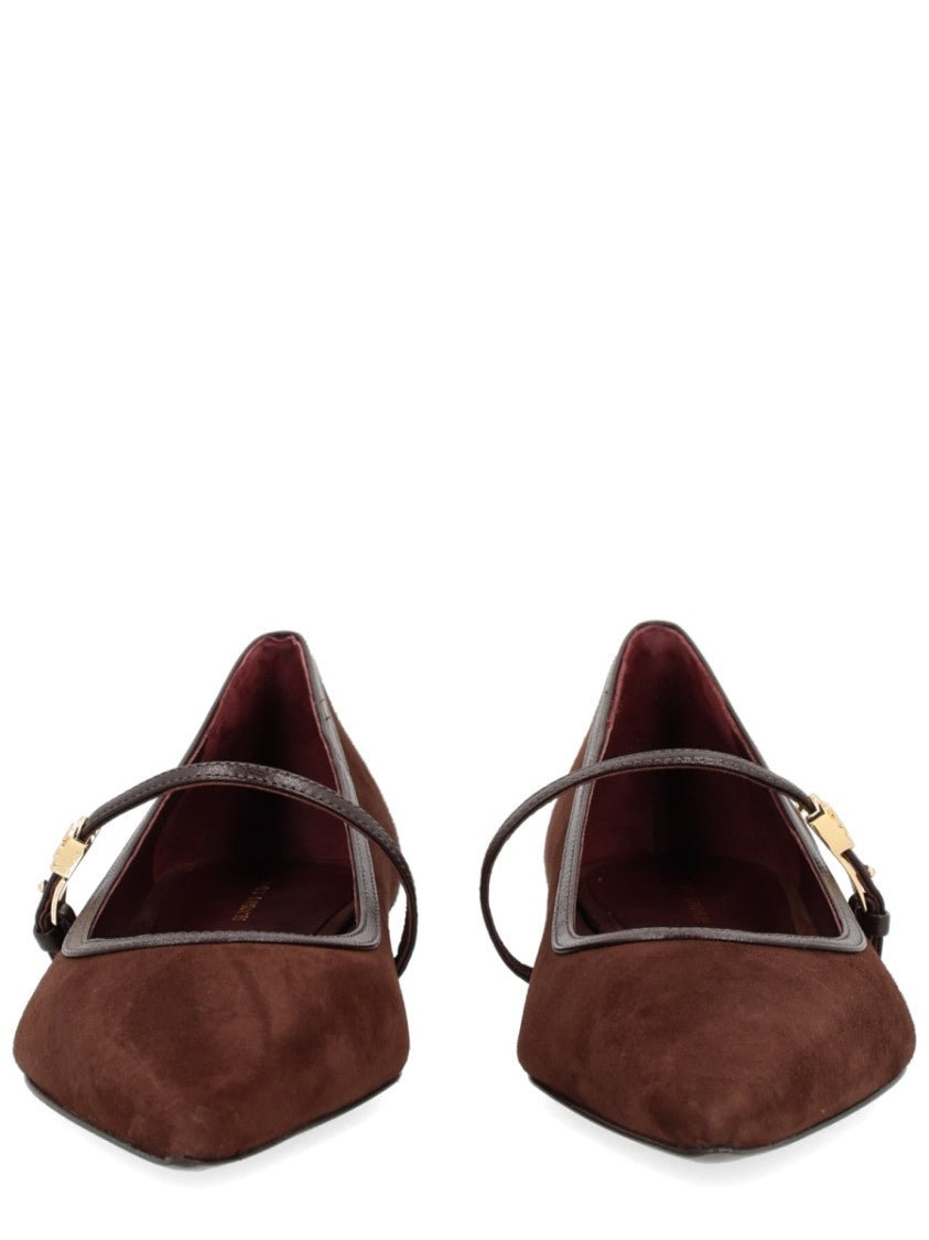 Tory Burch Pointed Toe Mary Jane Flats