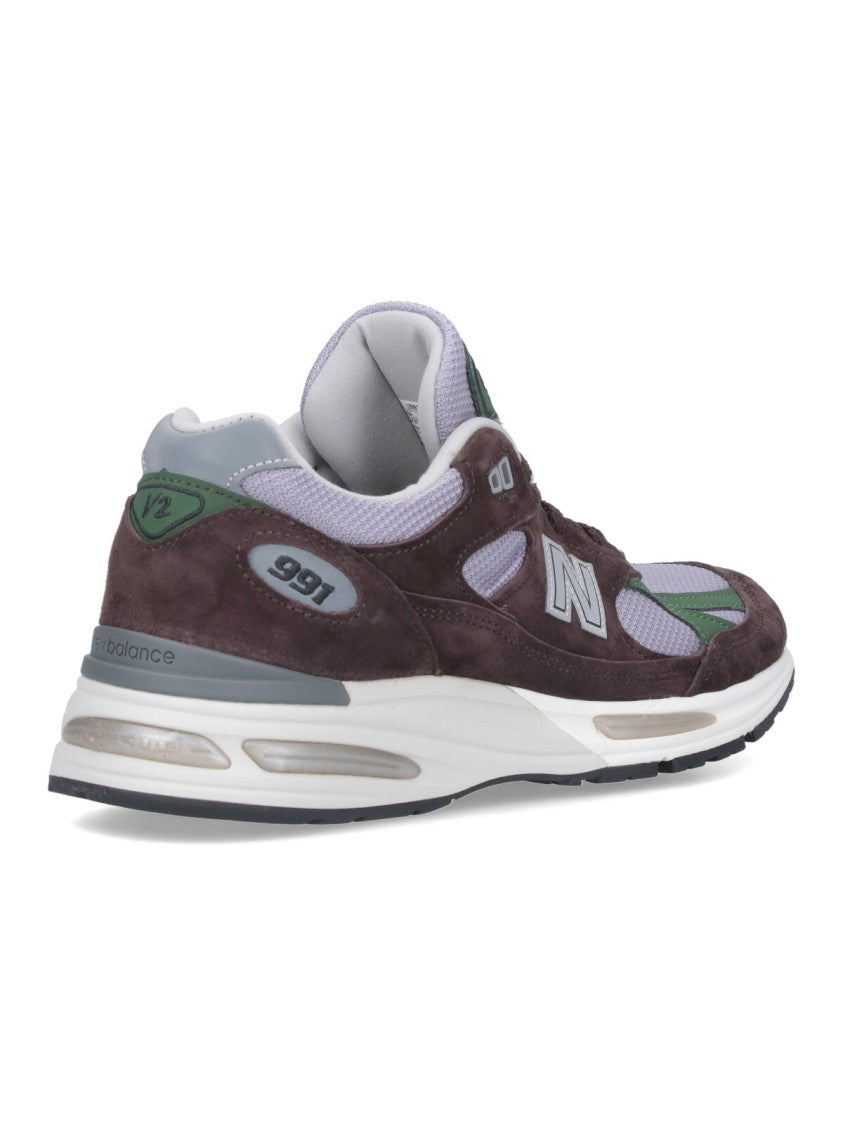 New Balance "Made In Uk U991v2" Sneakers – Brown