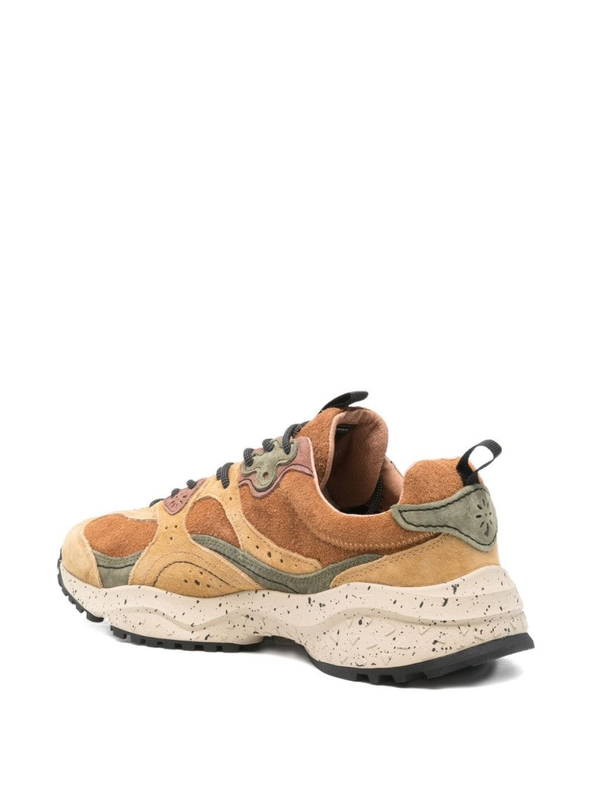 Flower Mountain Layered Design Sneakers