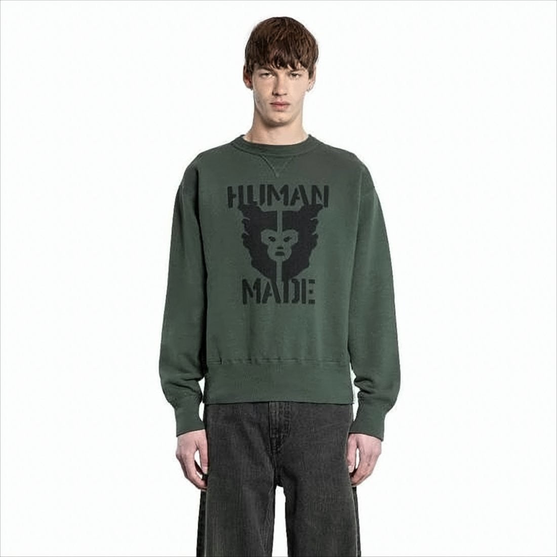 Humanmade Relaxed-Fit Long-Sleeve Cotton Tee With Graphic Print