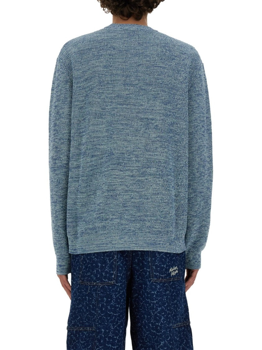 Maison Kitsuné Textured Knit Jersey