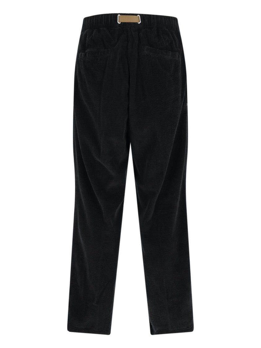 White Sand Corduroy Pants – Black