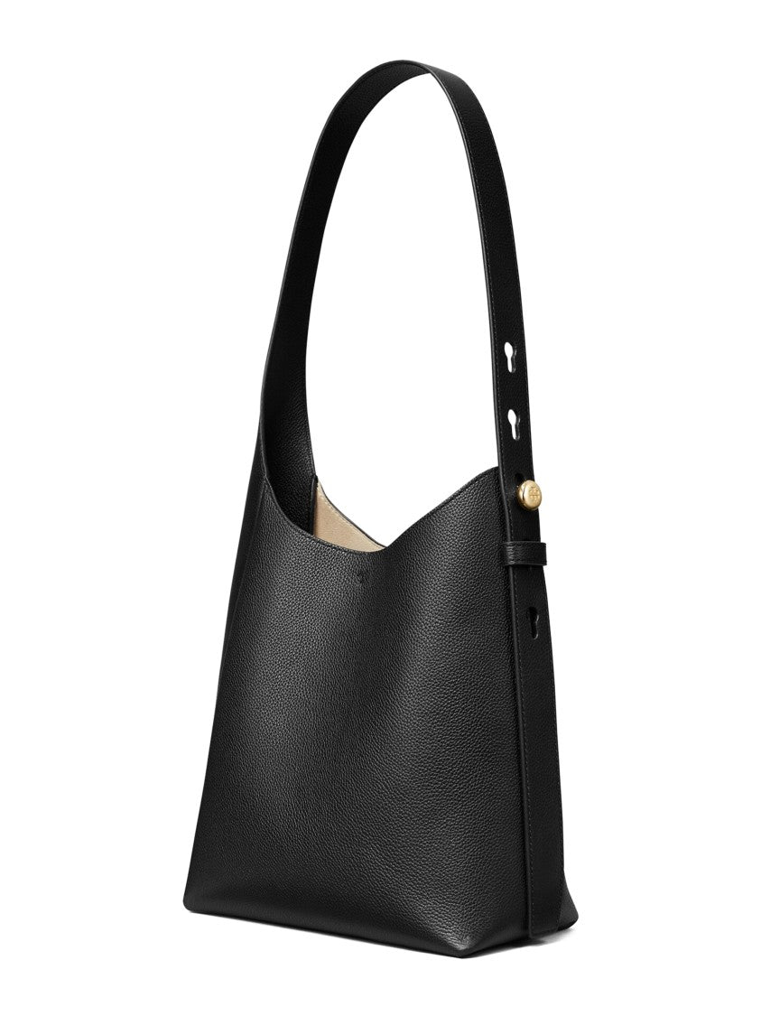 Tory Burch Romy Small Hobo Bag In Smooth Cow Leather