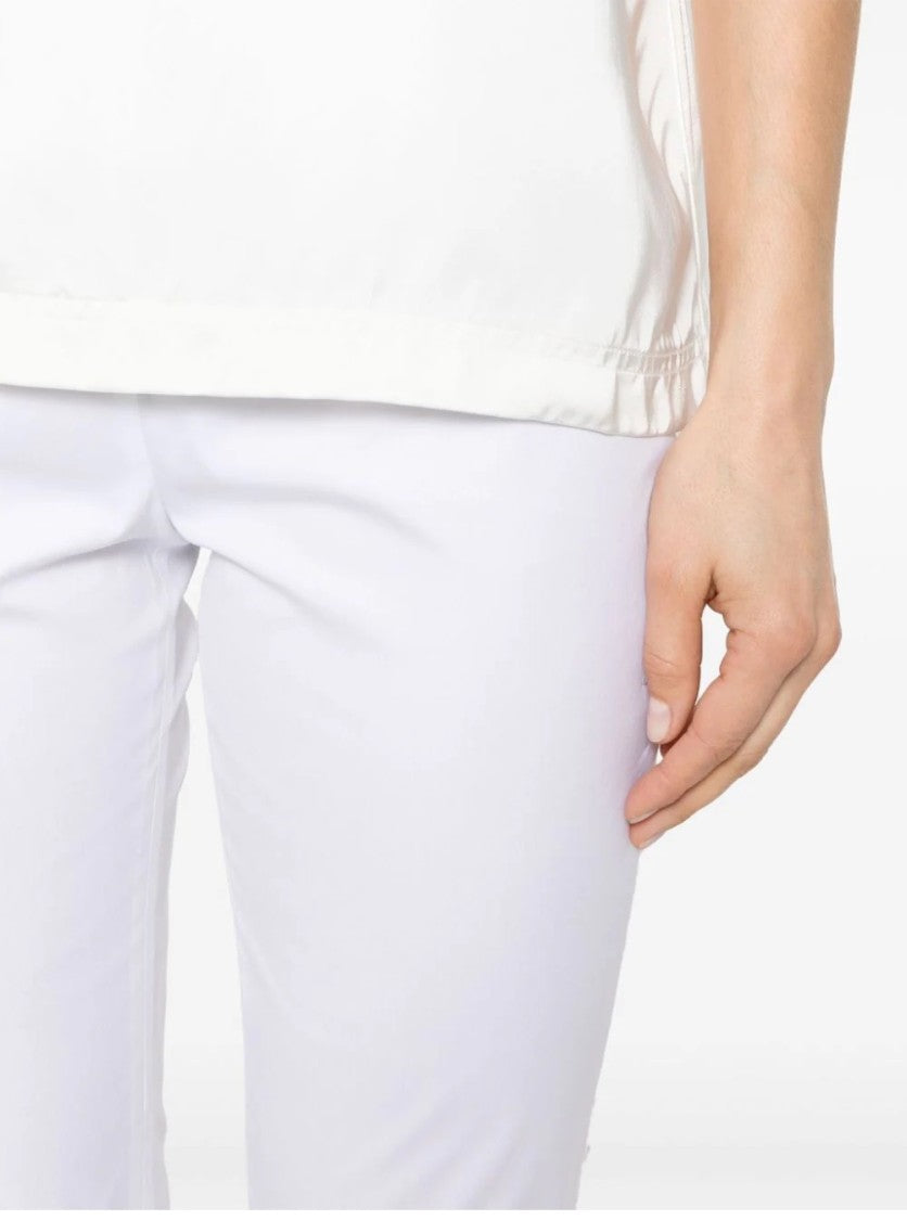 Fabiana Filippi Skinny Pants With Cotton Blend And Refined Fit