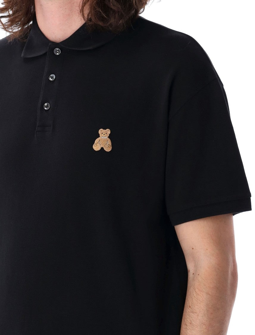 Palm Angels Mini Bear In Mind Polo Ss