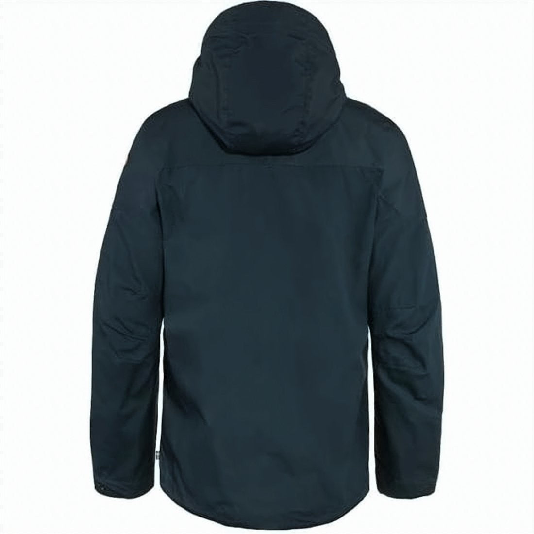 Fjallraven Kanken Casual Blue Jacket With Front Zip And Adjustable Hood