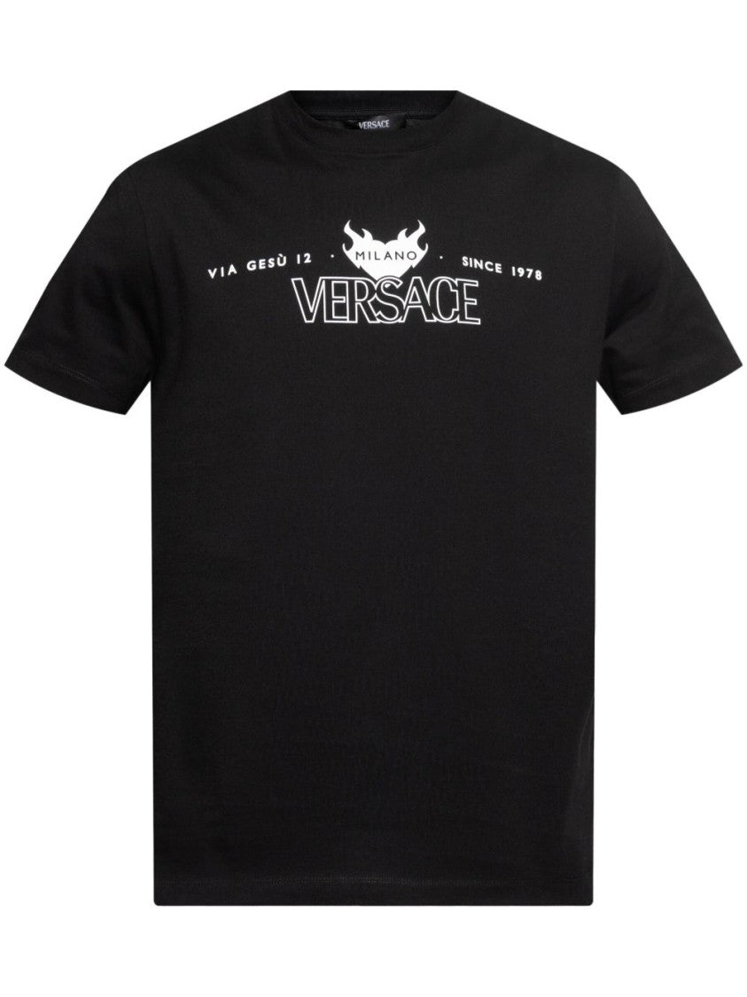 Versace Bold Graphic Print Versace T-Shirt