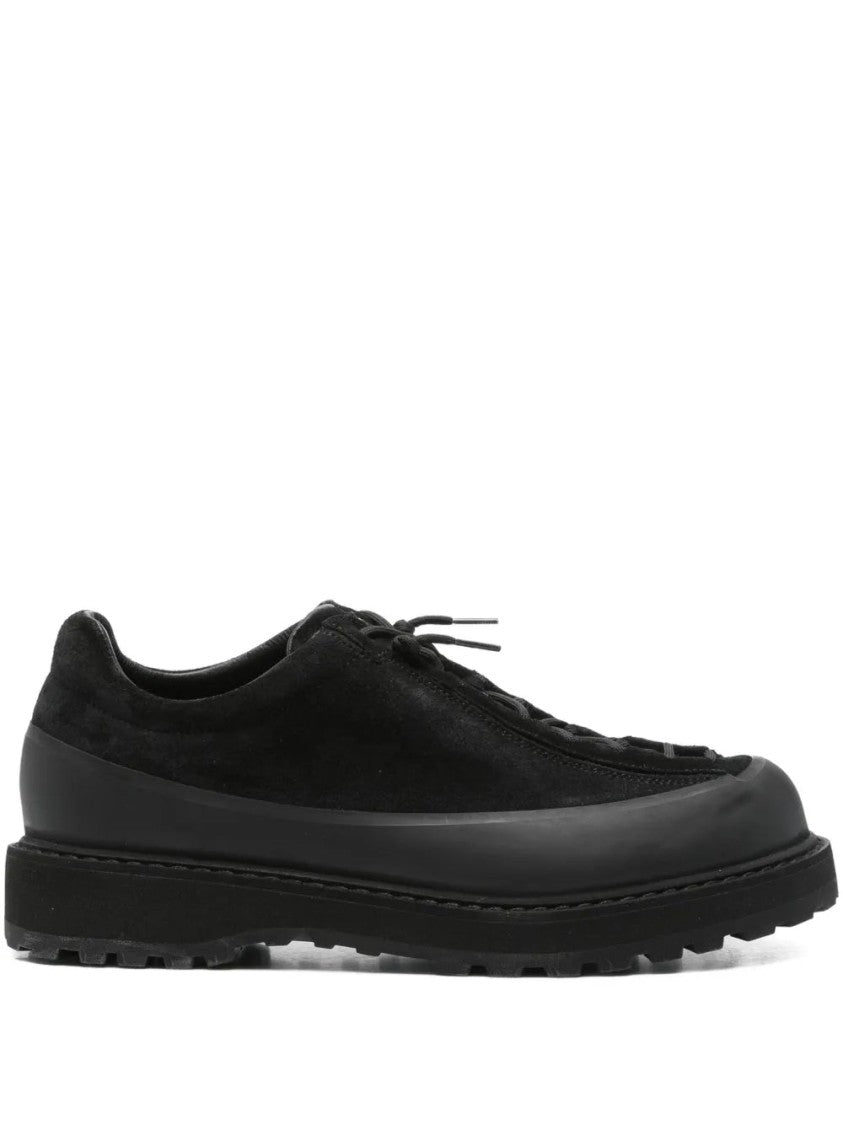 Stone Island Lace-Up Suede Trainers
