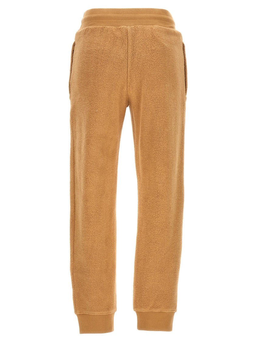 Moschino Soft Cotton Joggers With Teddy Bear Embroidery