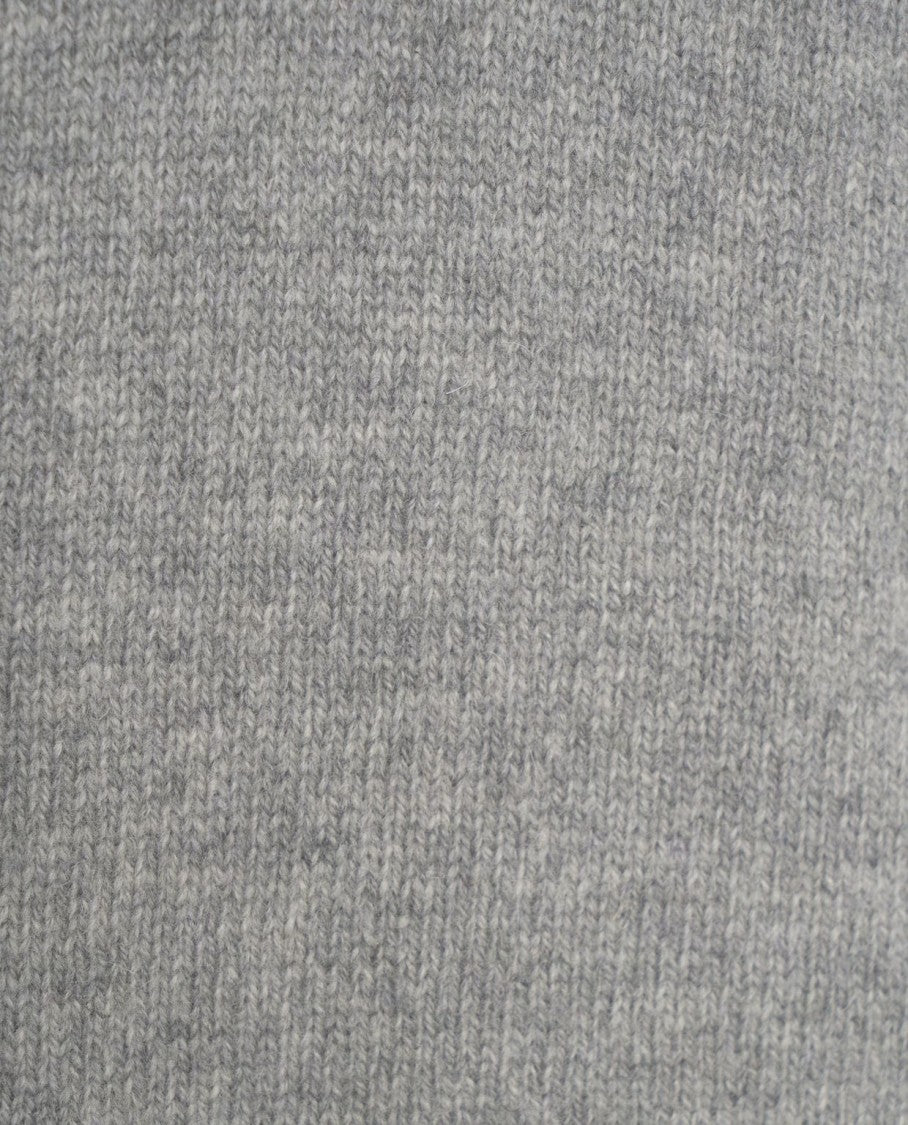 Amaranto Fine Knit Pullover With Classic Polo Collar And Button Placket