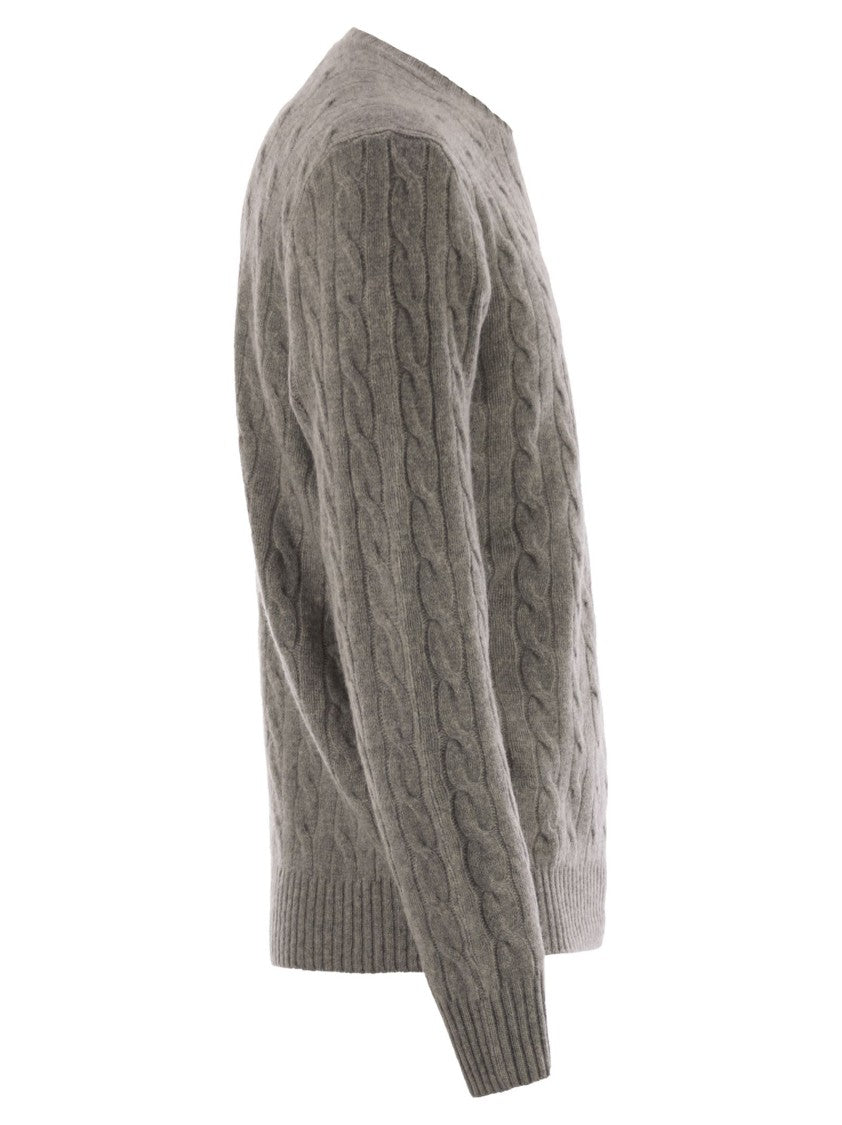 Polo Ralph Lauren Wool And Cashmere Cable-Knit Sweater