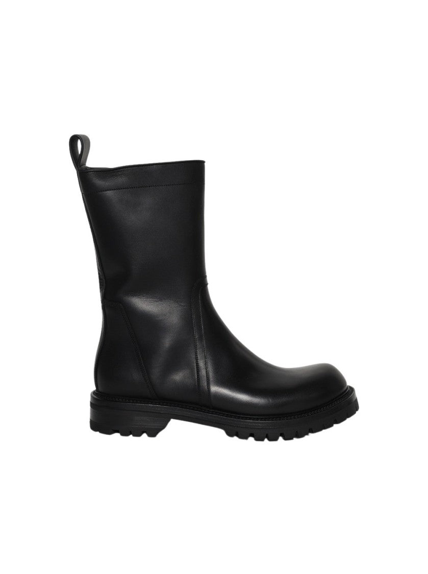 Rick Owens Hollywood Army Creeper Boot Black