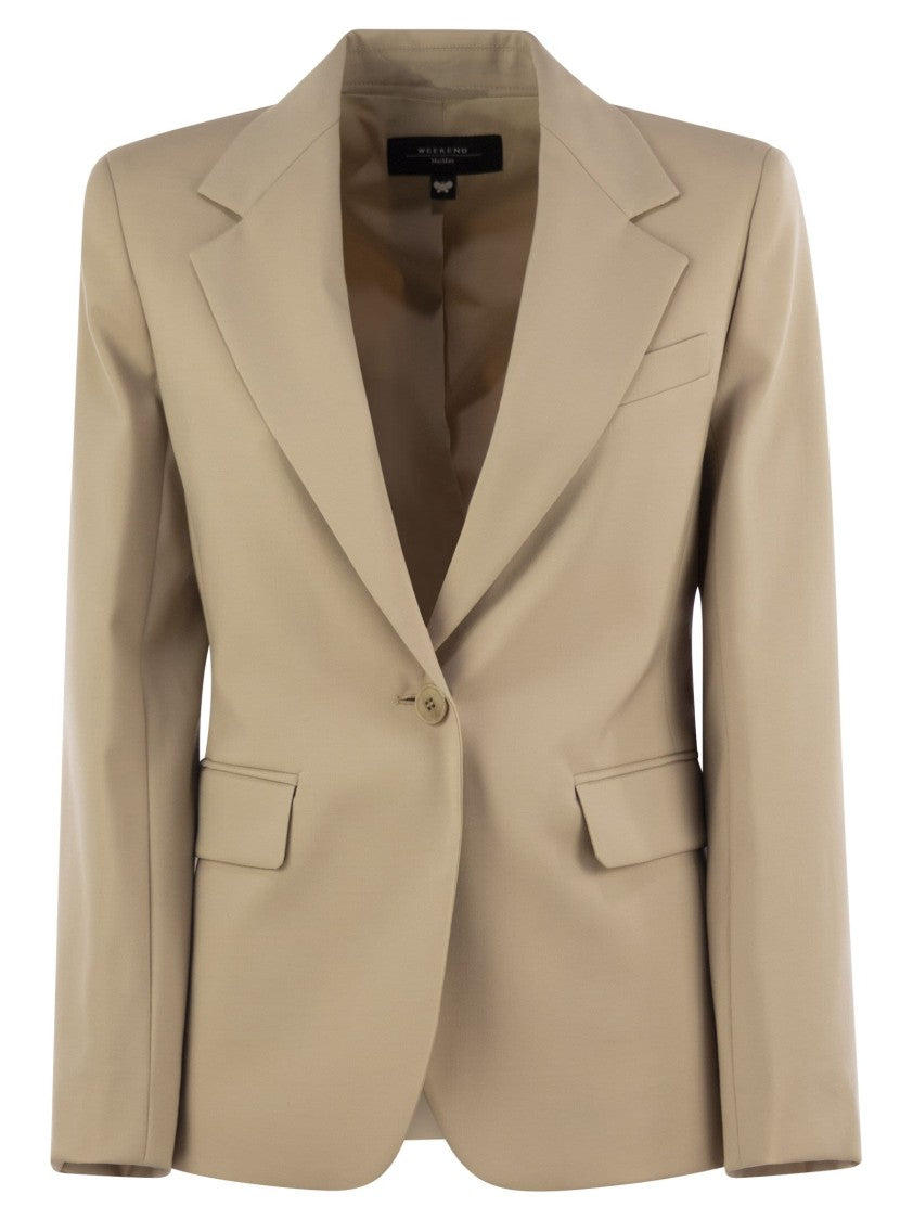 Max Mara Lamine - Natural Stretch Wool Blazer