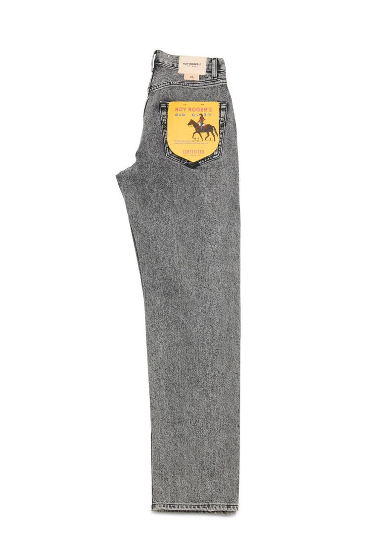 Roy Rogers Roy Roger’S Men's Washed Grey Denim Jeans