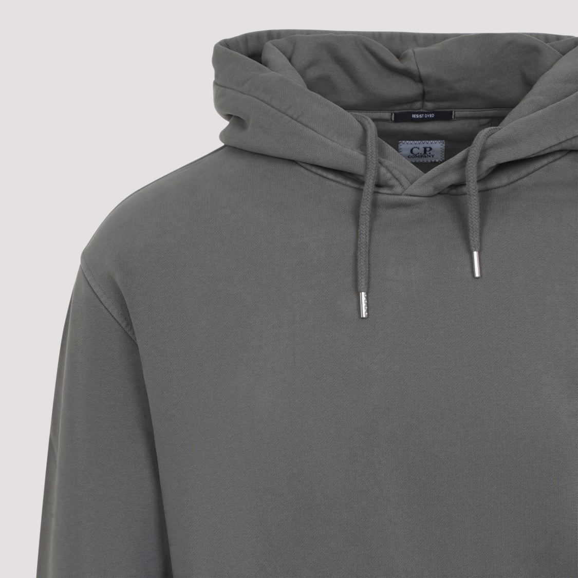 C.P. Company Grey Cotton Hoodie