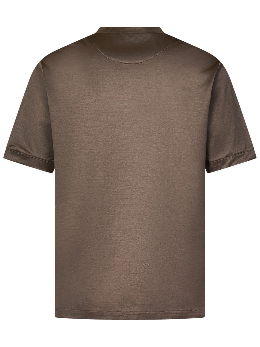 Franzese Collection Beige Short-Sleeved T-Shirt