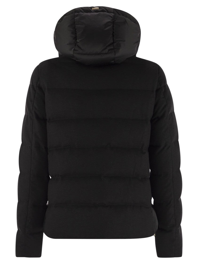 Herno Resort Silk And Cashmere Down Jacket