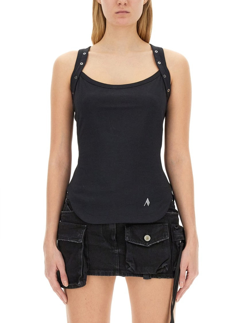 The Attico Tops With Logo
