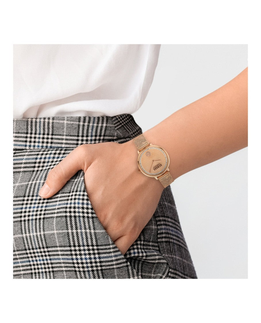 Versus Versace La Villette Crystal Bracelet Watch