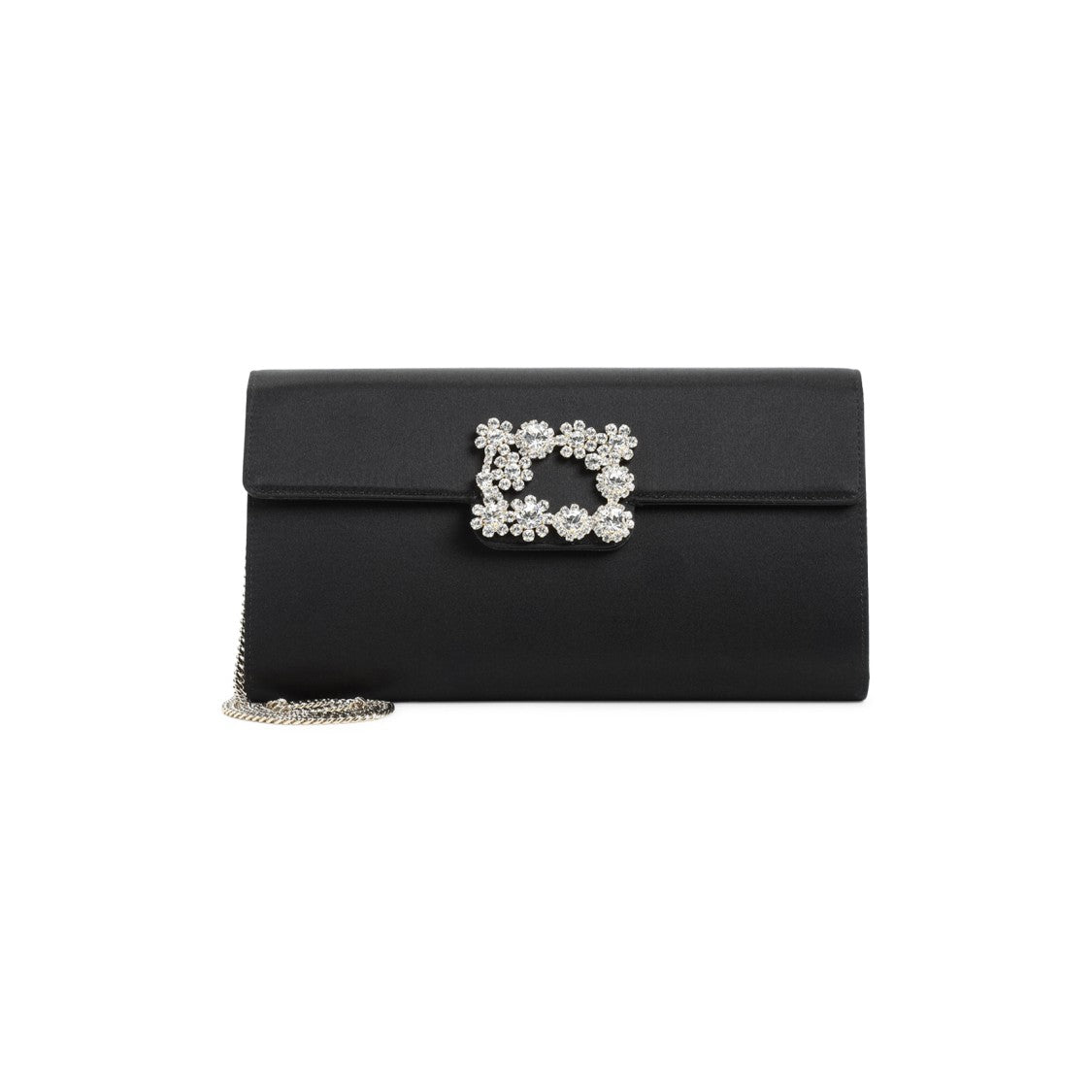 Roger Vivier Envelope Flap Flower Buckle Handbag