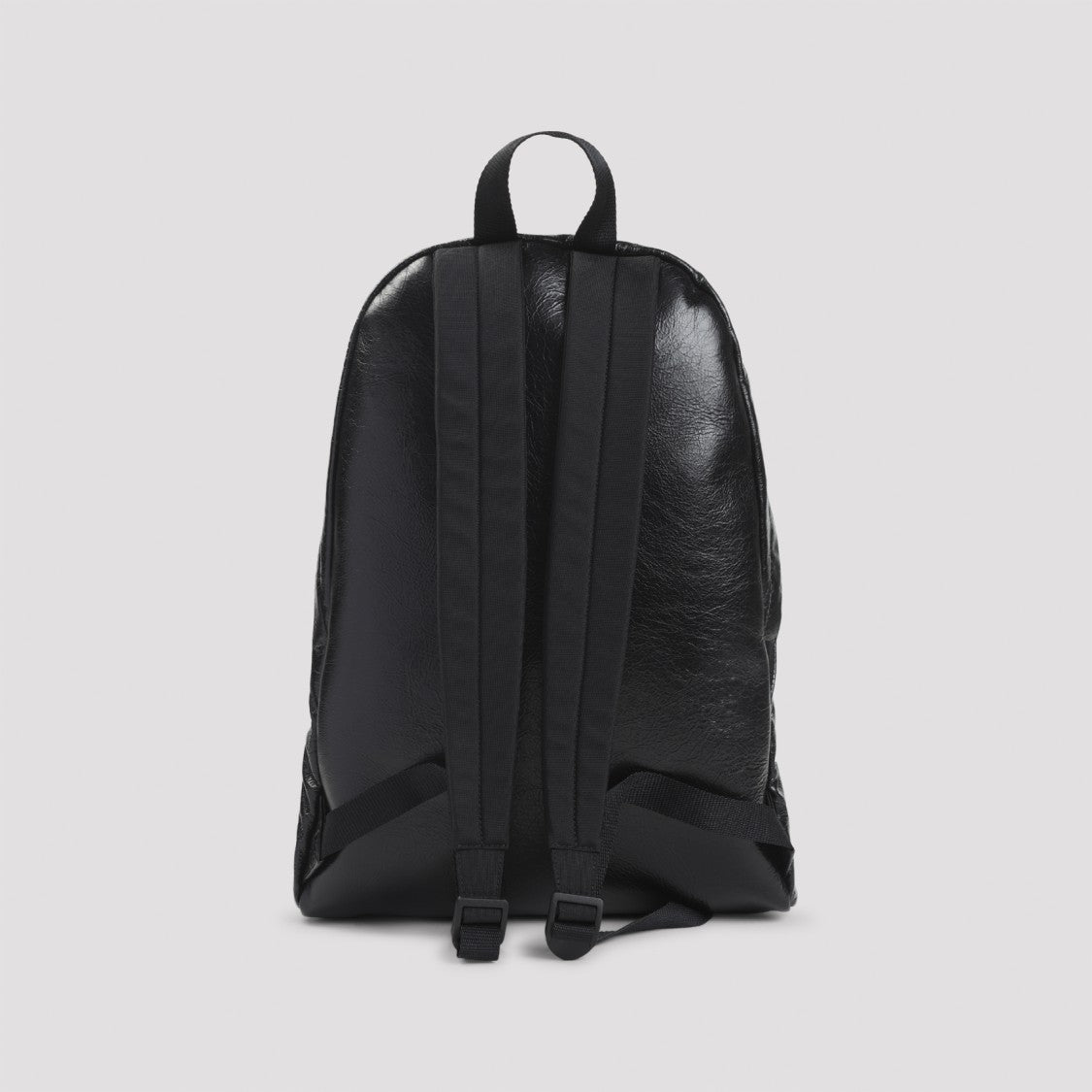 Balenciaga Black Leather Explorer Backpack