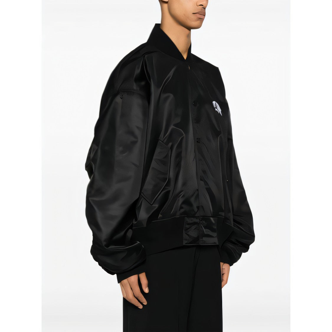 Balenciaga Bomber Jacket With Bold 'New York' Graphic