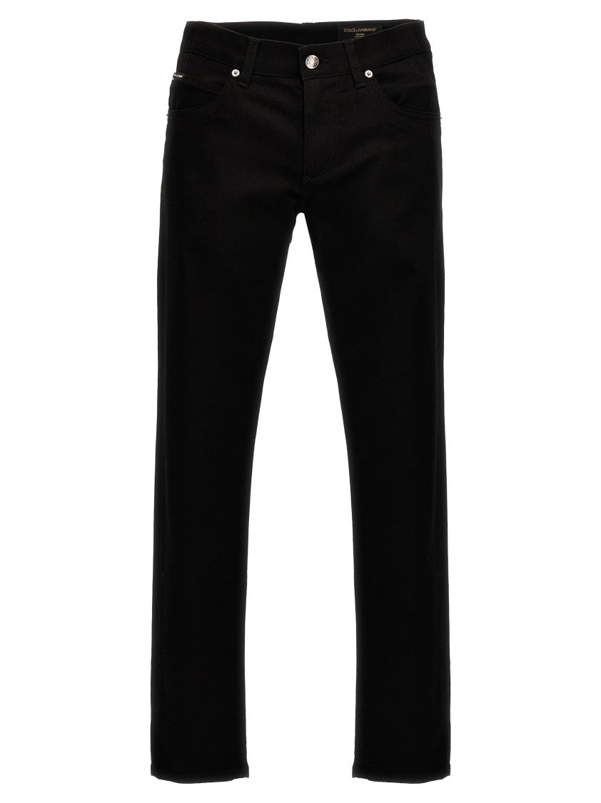 Dolce & Gabbana Classic 5-Pocket Stretch Denim Jeans