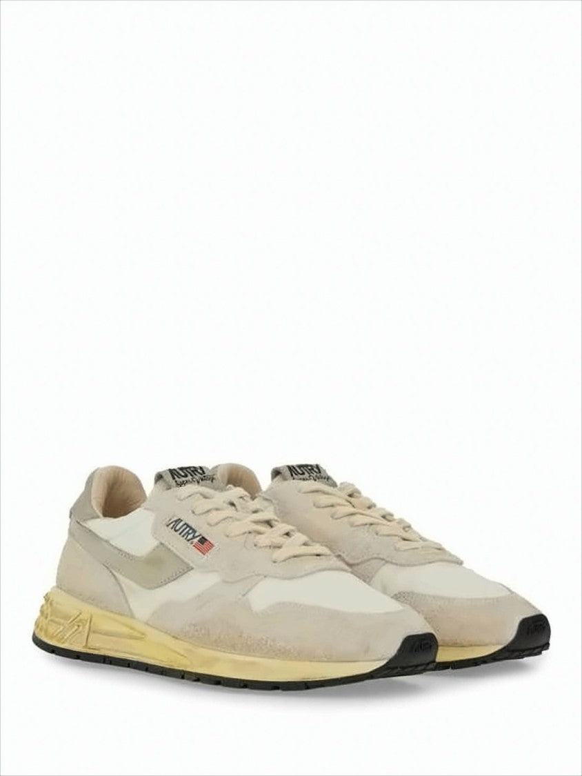 Autry Low-Top Sneakers With Leather And Nylon Blend