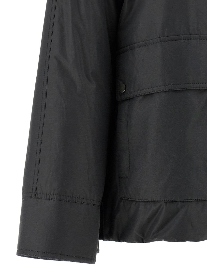 Brunello Cucinelli Cashmere Neck Down Jacket