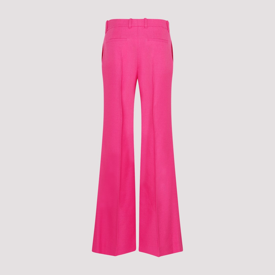 Chloé Flared Trousers In Wool-Silk-Cashmere Blend