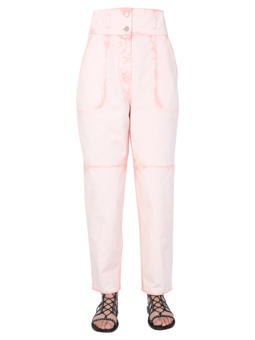 Alberta Ferretti High-Waisted Slouchy Fit Jeans