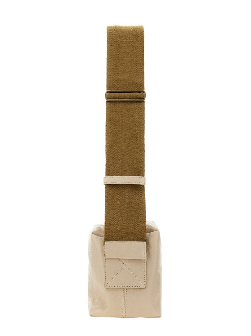 Uma Wang Leather Shoulder Bag