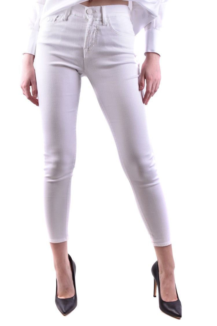 Jacob Cohen Slim-Fit Cropped Jeans With Classic Five-Pocket Design