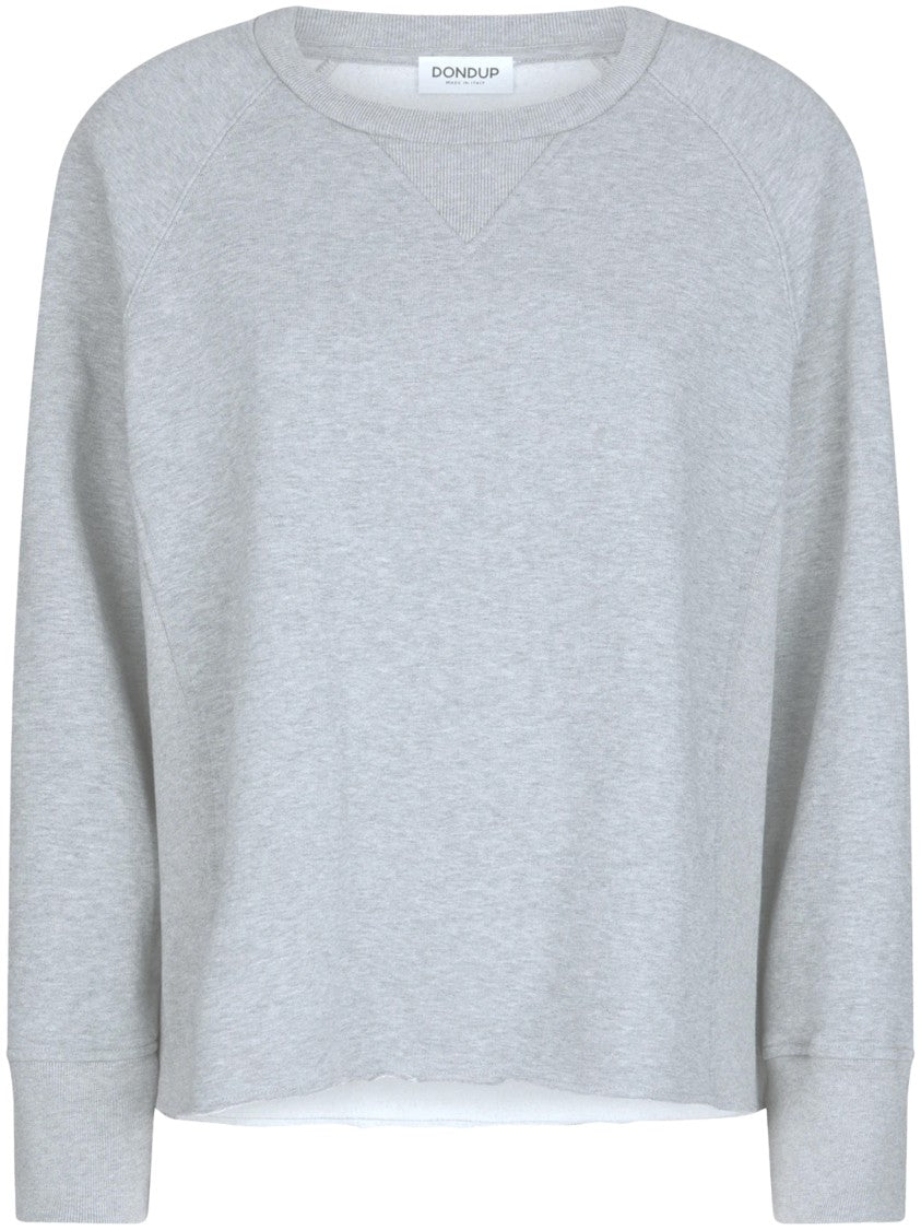 Dondup Classic Grey Cotton Sweater