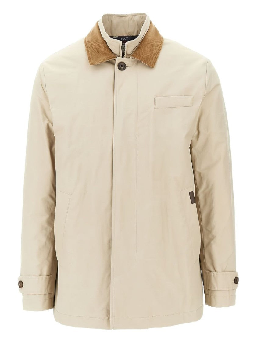 Fay Tailored Neutrals Fay Coat