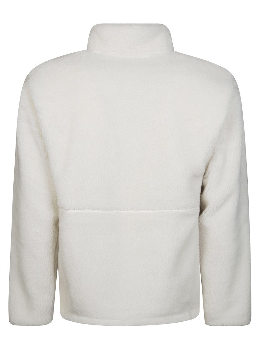 The North Face Cropped High-Pile Jacket With Stand Collar