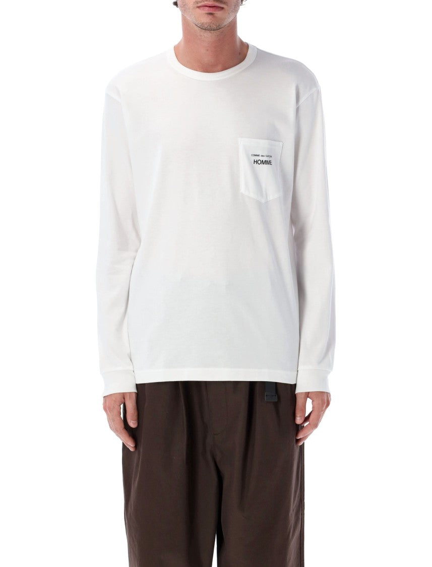 Comme Des Garçons Logo L/S Tee