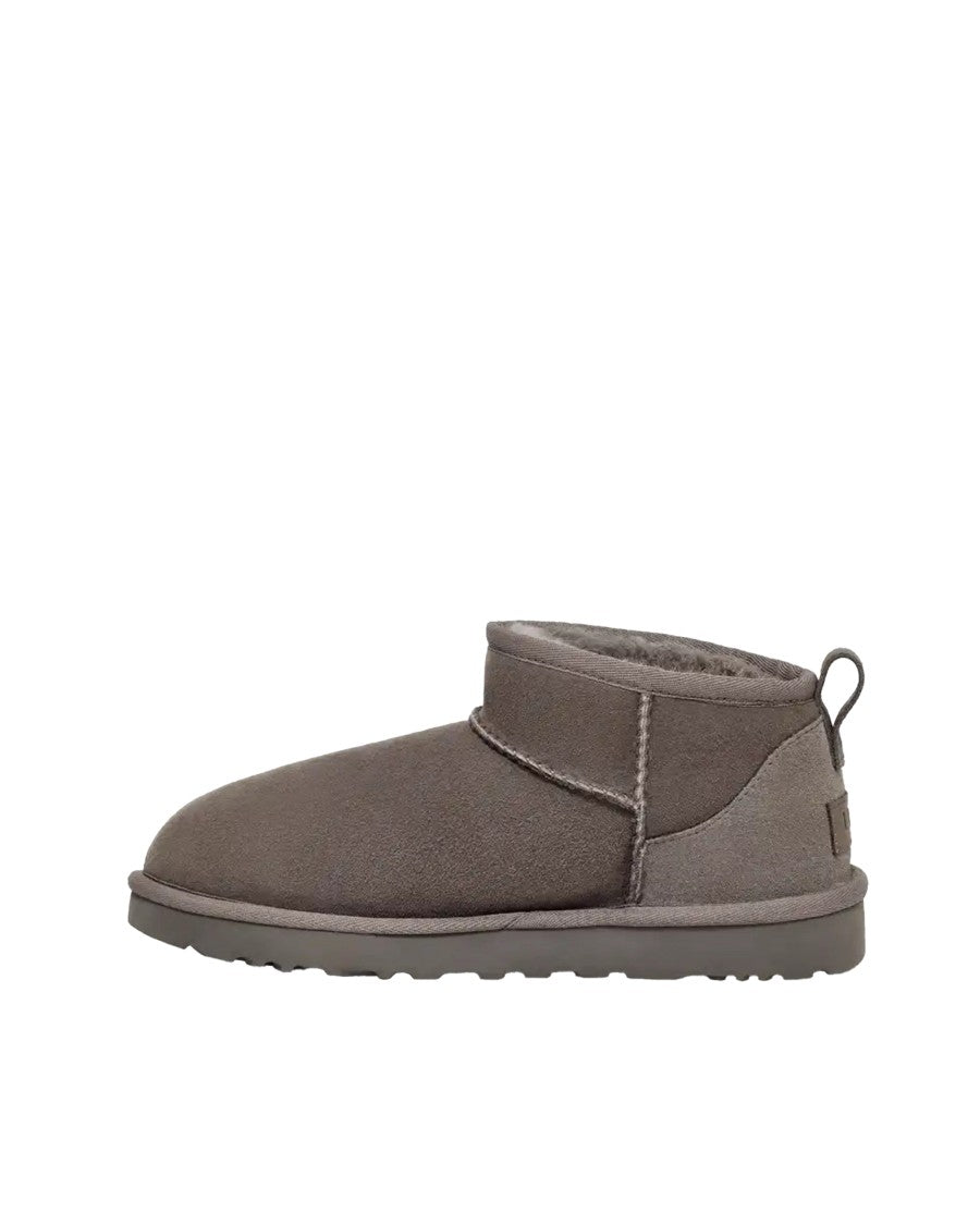 Ugg Classic Ultra Mini Gray Women's Ankle Boot