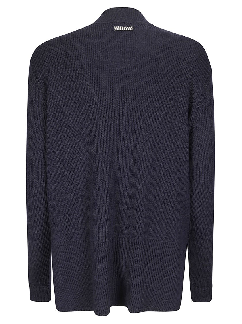 Archiviob Classic Button-Down Cardigan With Ribbed Cuffs And Hem