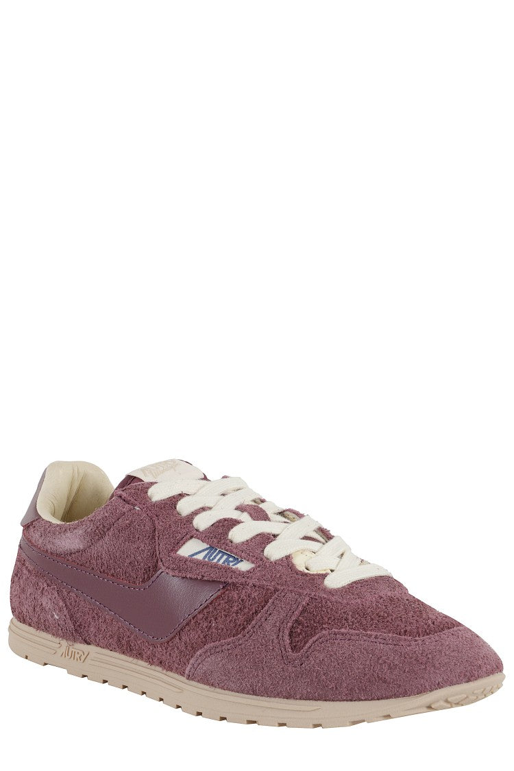 Autry Windspin Sneakers With Used-Effect Suede