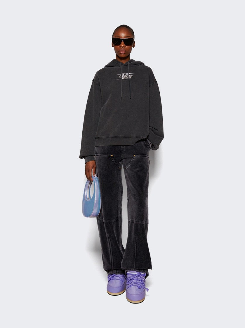 T By Alexander Wang Blade Logo Hoodie Washed Cedar