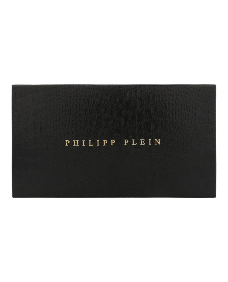 Philipp Plein Tortoiseshell Square-Frame Acetate Sunglasses With Saddle Nose Bridge
