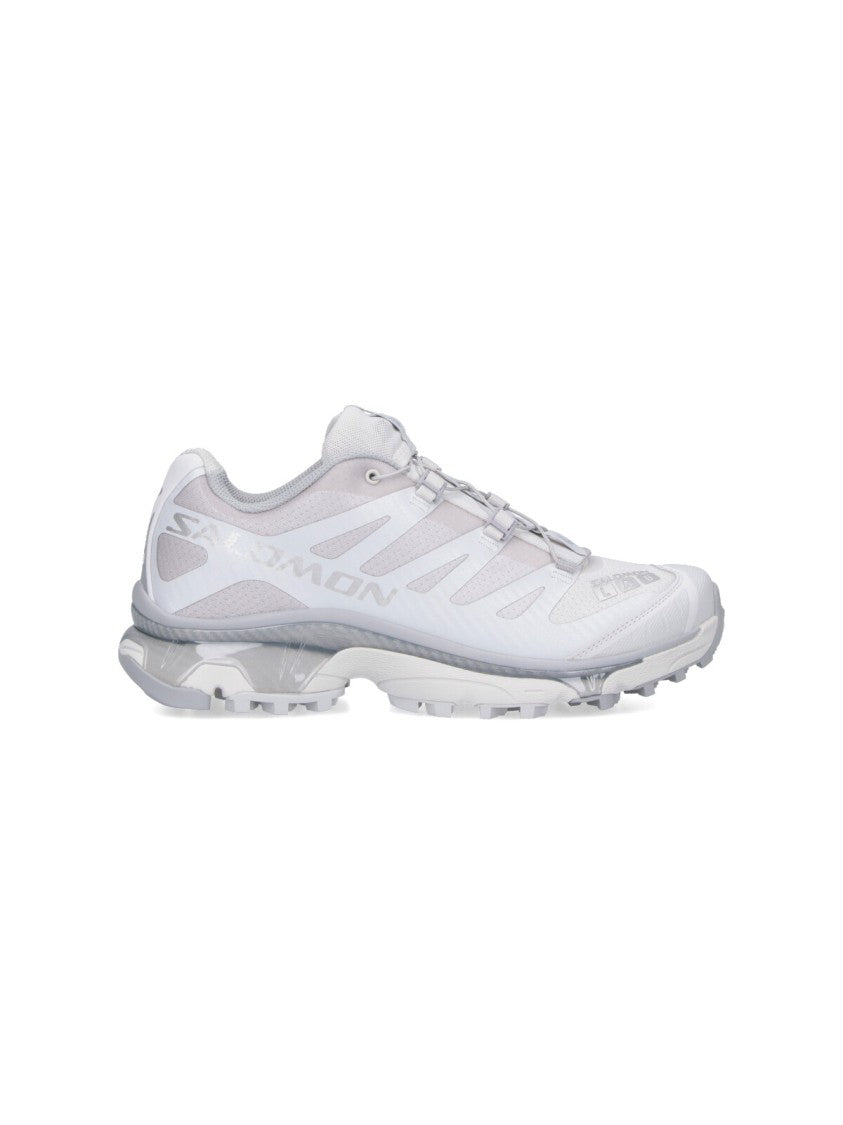 Salomon Grey Lightweight Sneakers With Quicklace™ System And Rugged Outsole