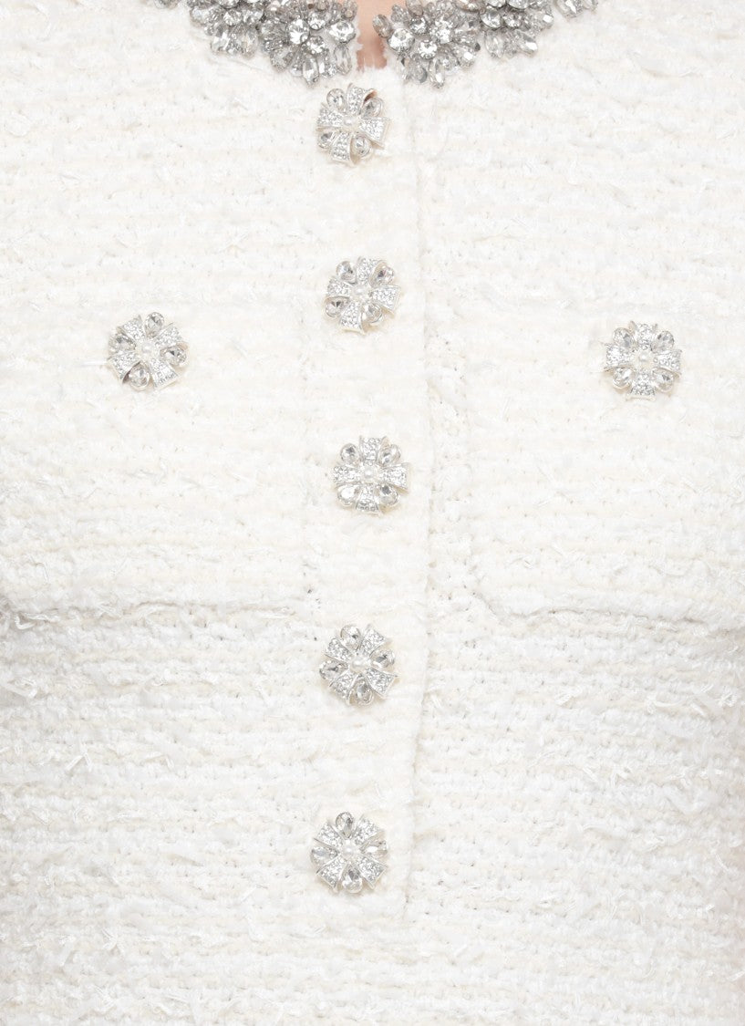 Self-Portrait Cotton Blend Dress